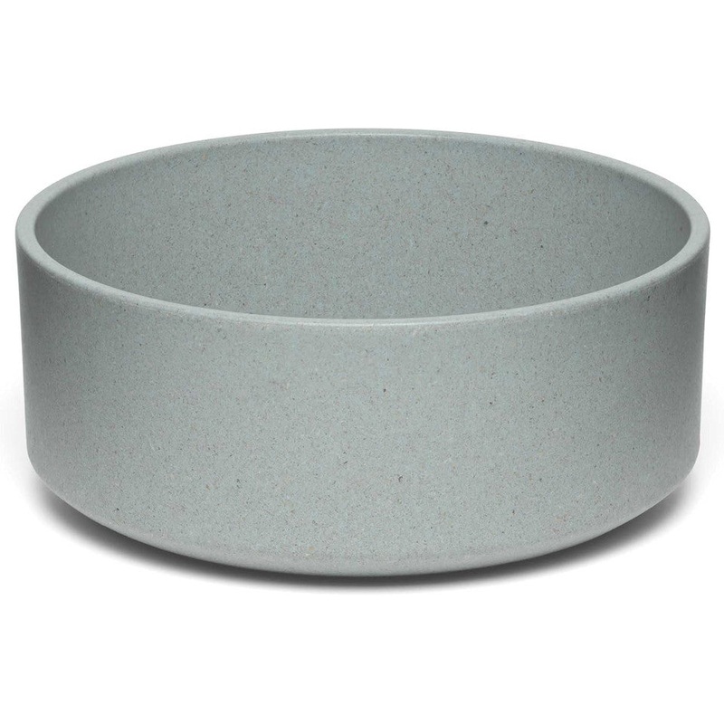 Loving Pets Dolce Bamboo Dog Dish Slate Medium