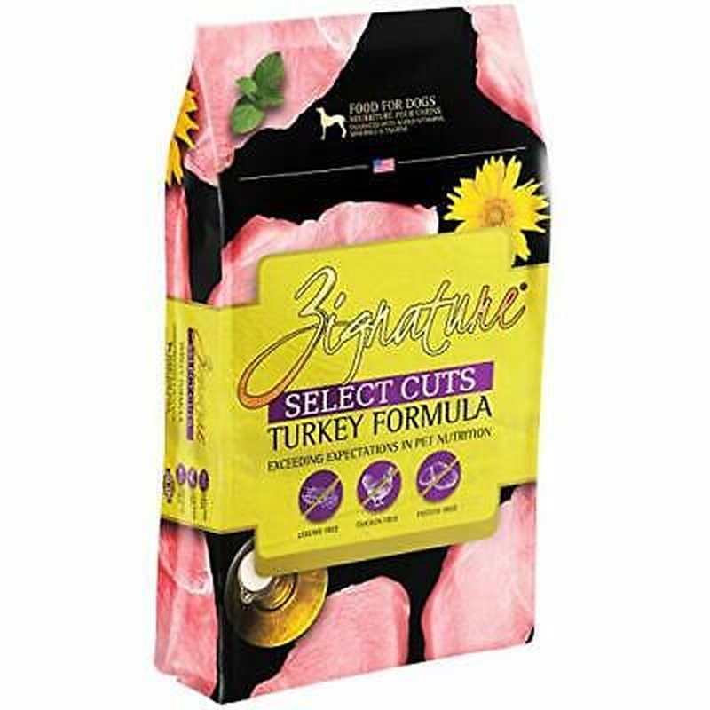 Zignature Select Cuts Turkey Formula Legume-Free Dry Dog Food 25lb