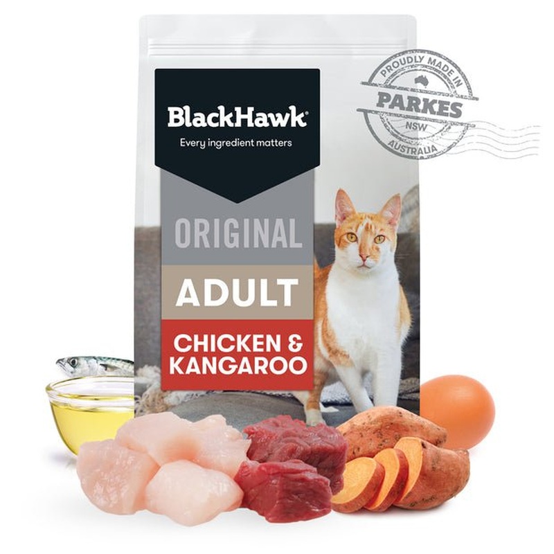 Black Hawk Dry Food Cat Adult Chicken and Kangaroo