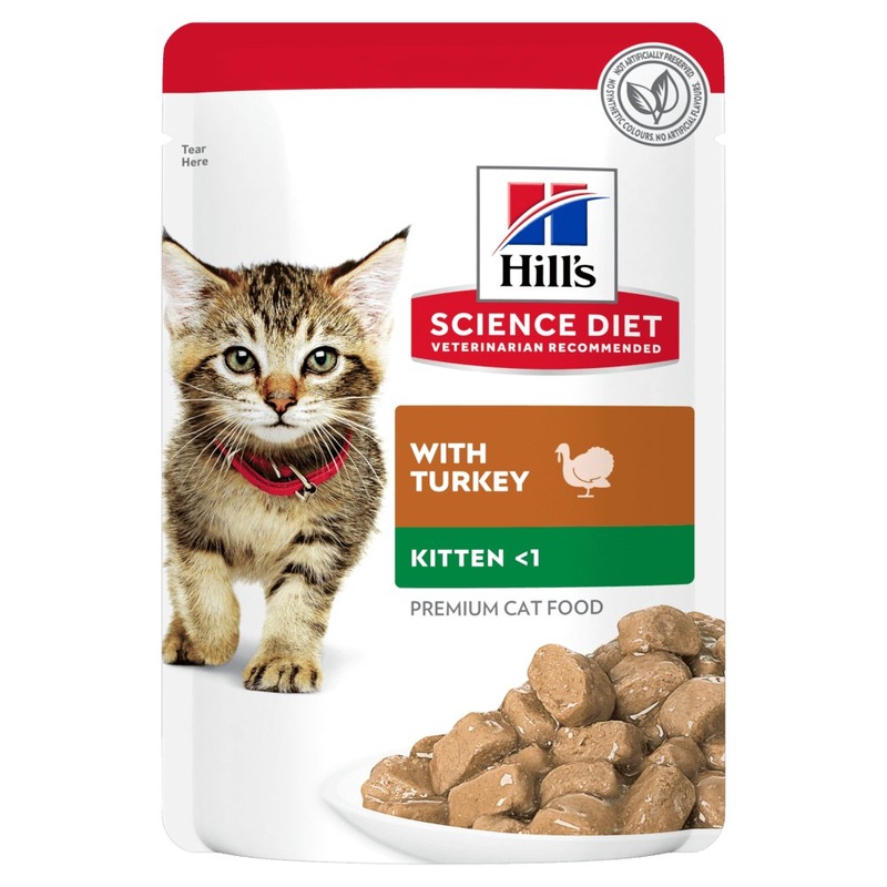 Hill's Science Diet Kitten Wet Food Turkey 85g
