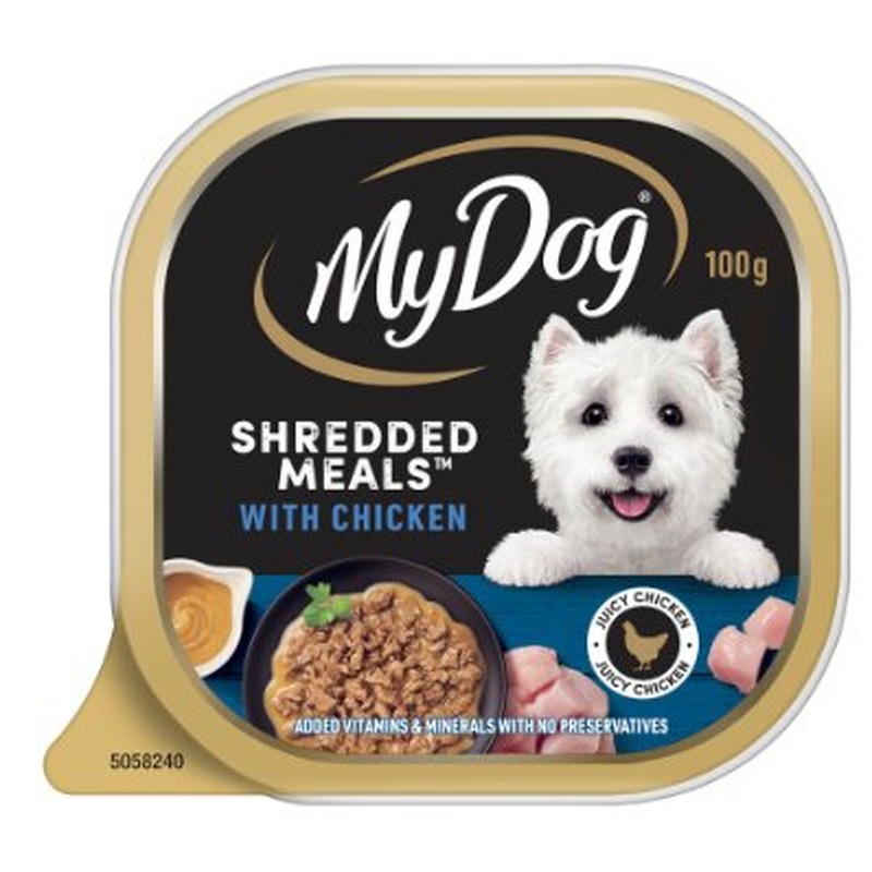 My Dog Wet Food Shredded Meals Chicken 12 x 100g