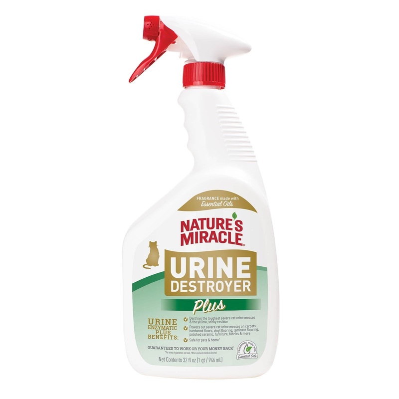 Natures Miracle Urine Destroyer Spray For Cats 946ml
