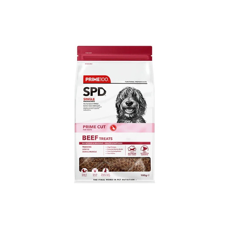 Prime100 Beef Cut Treats 100g