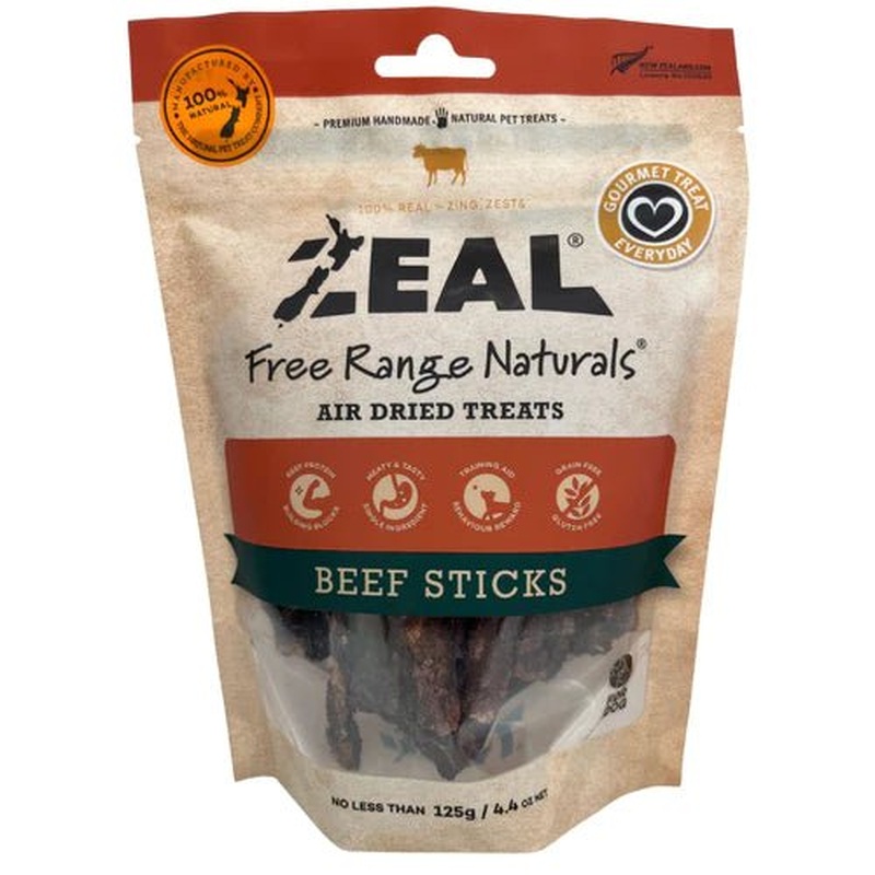 Zeal Air Dried Beef Sticks 125g
