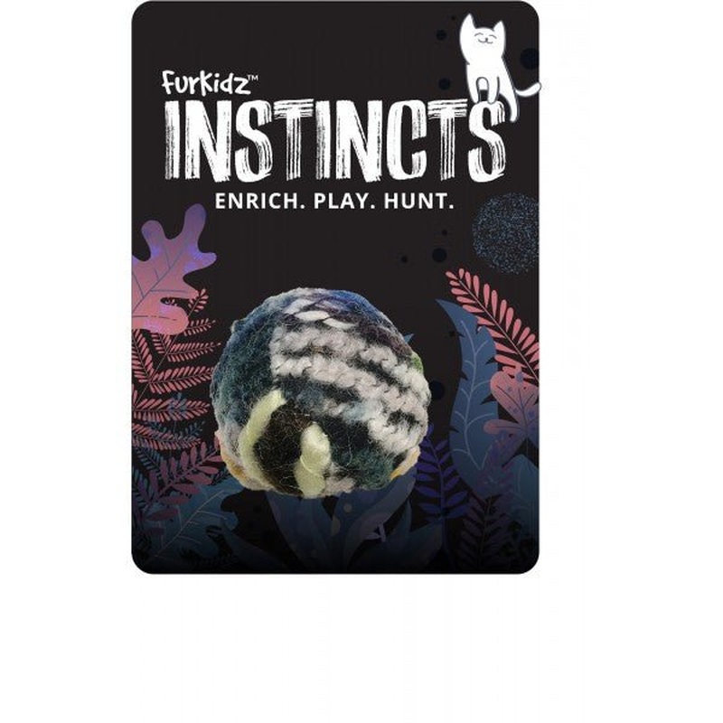 Furkidz Cat Toy Woolly Ball