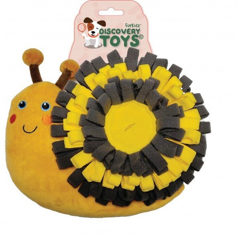 Furkidz Dog Toy Snuffle Snail