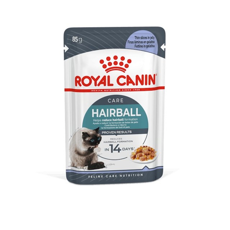 Royal Canin Wet Cat Food Hairball Care Jelly 85g