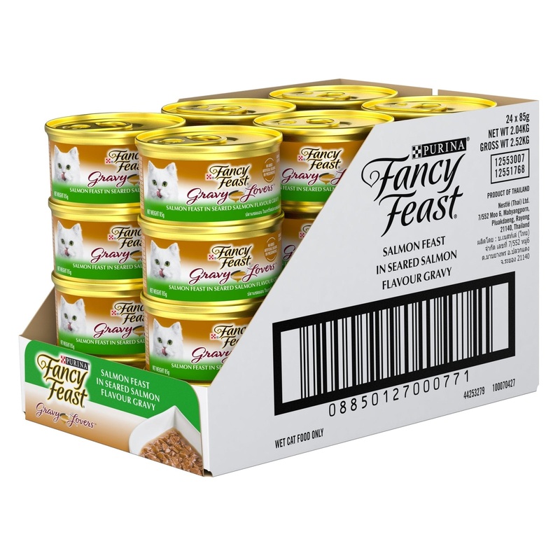 Fancy Feast Gravy Lovers Salmon Feast 24x85g