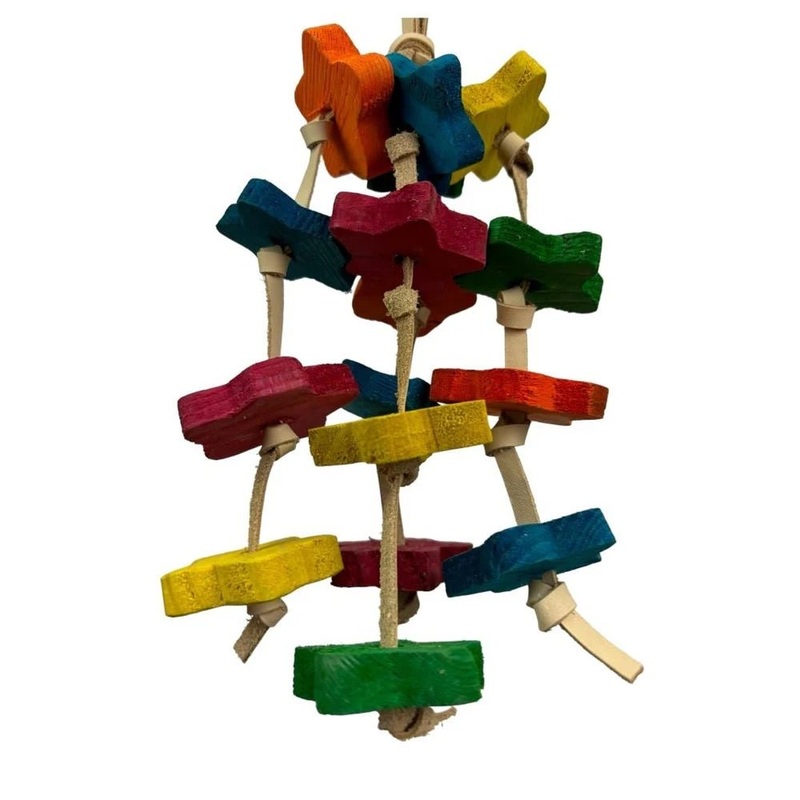 Ninos Java Bird Toy Leather Nibble