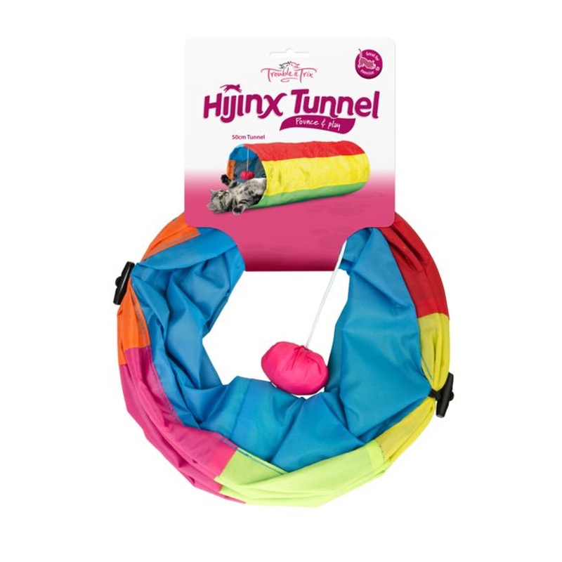Trouble & Trix Cat Toy HiJinx Tunnel