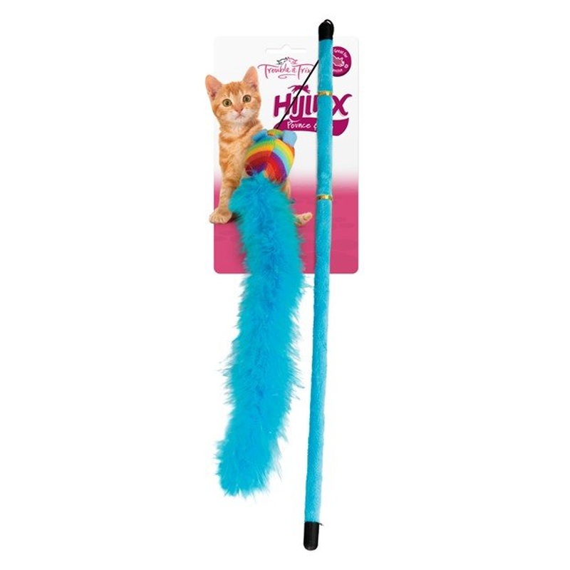 Trouble & Trix Cat Toy Mouse Wand