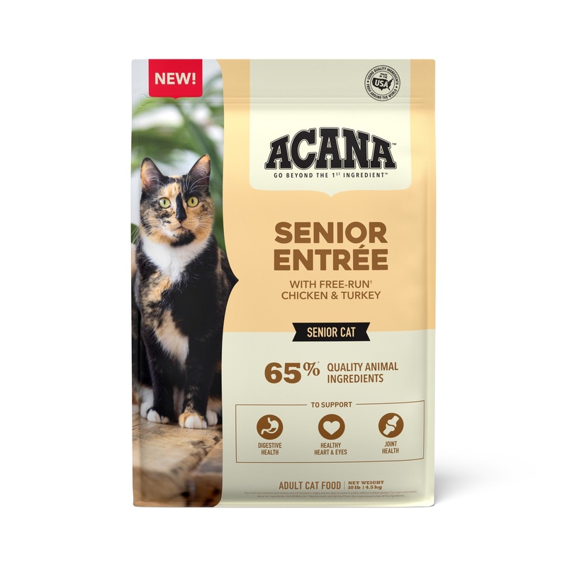 ACANA Senior Entre Dry Cat Food 10lb