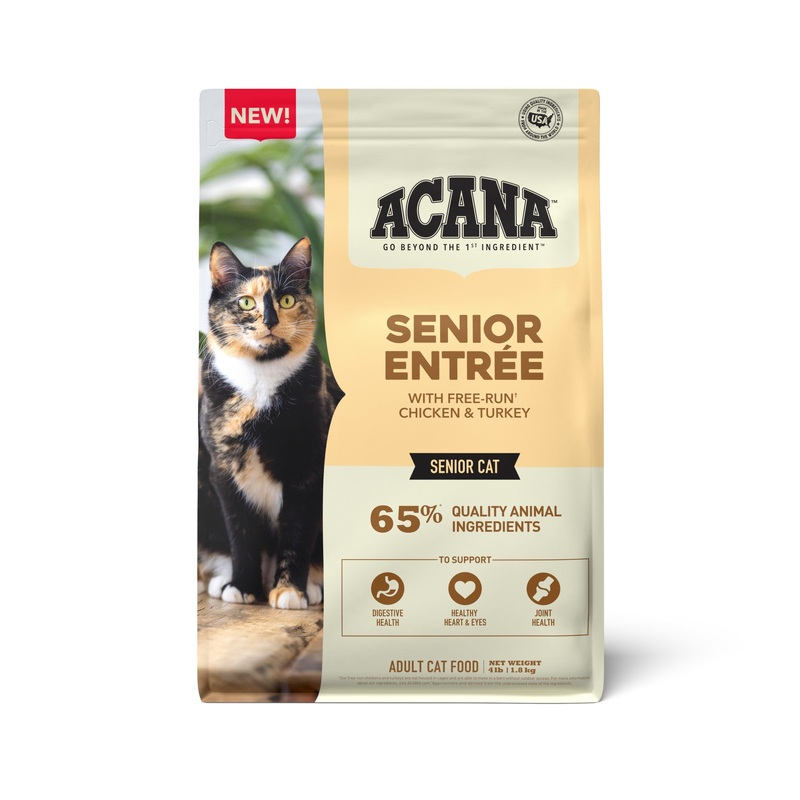 ACANA Senior Entre Dry Cat Food 4lb