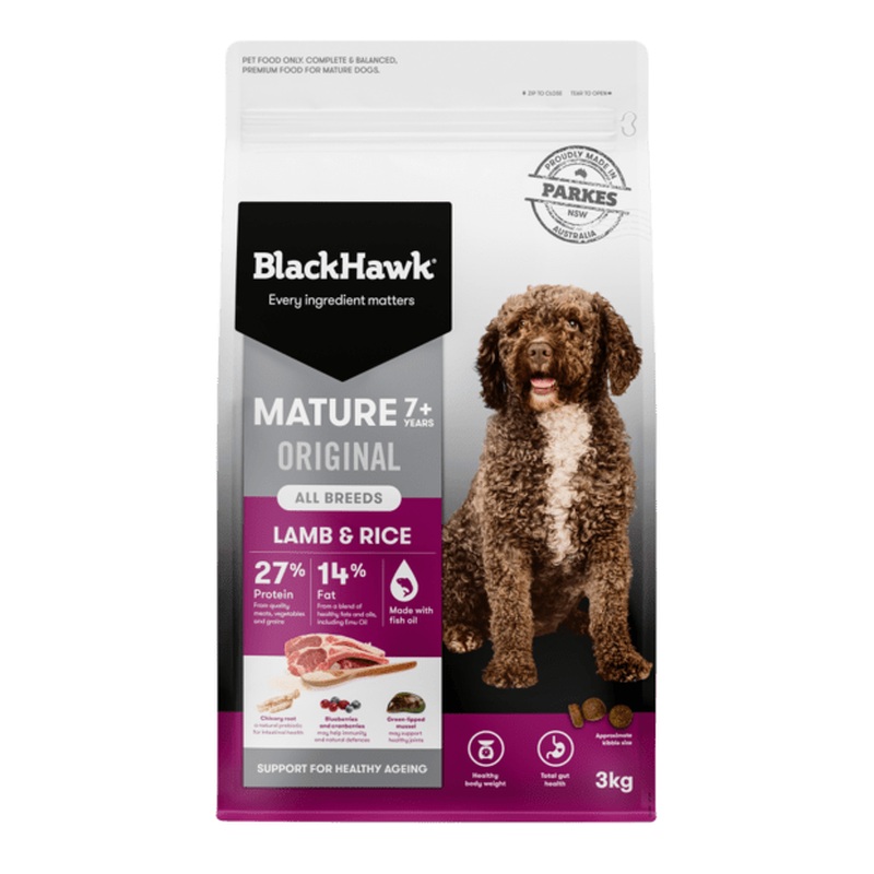 Black Hawk Mature Lamb and Rice Dry Dog Food