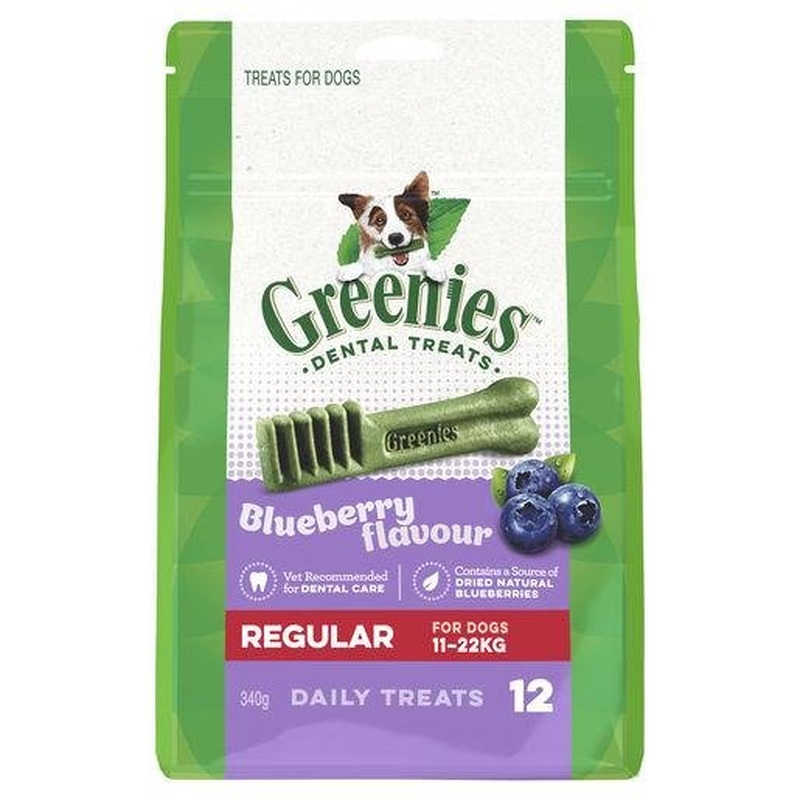 Greenies Blueberry Regular 340g