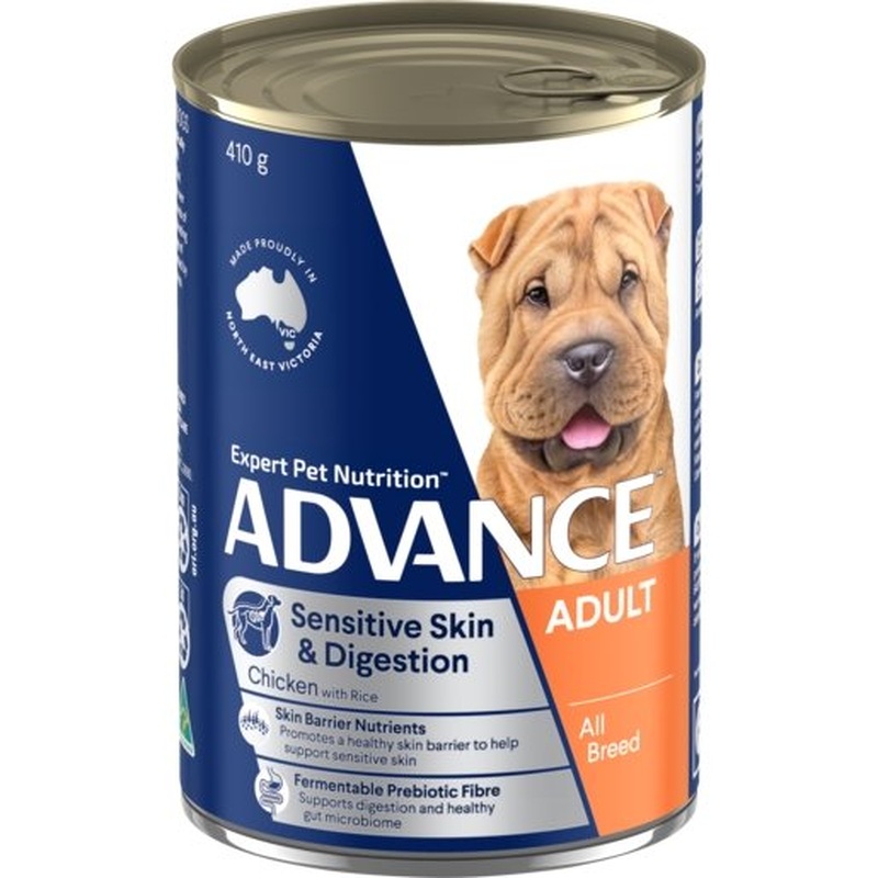 Advance Wet Dog Food for Sensitive Adult Dogs 410g