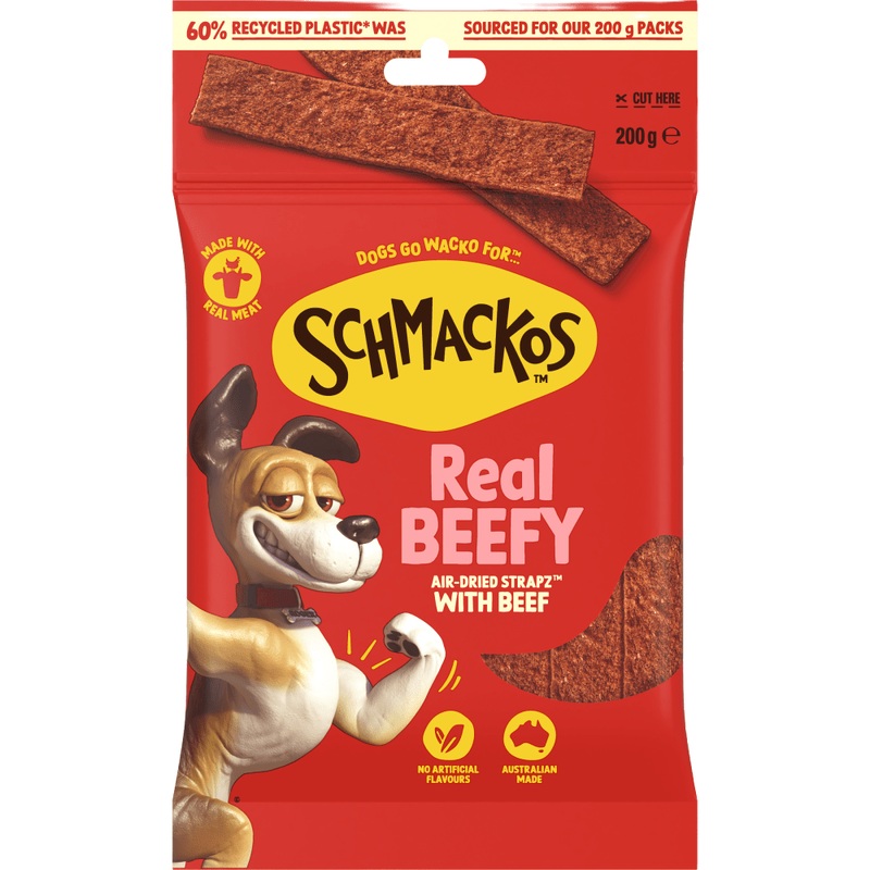Schmackos Strapz 200g Beef