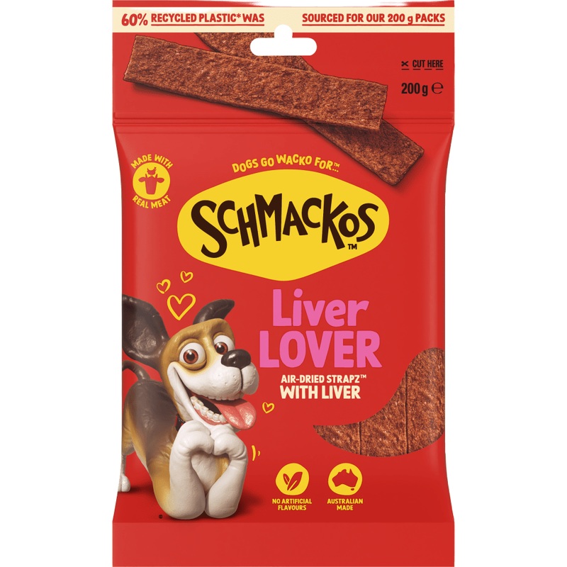Schmackos Strapz 200g Liver
