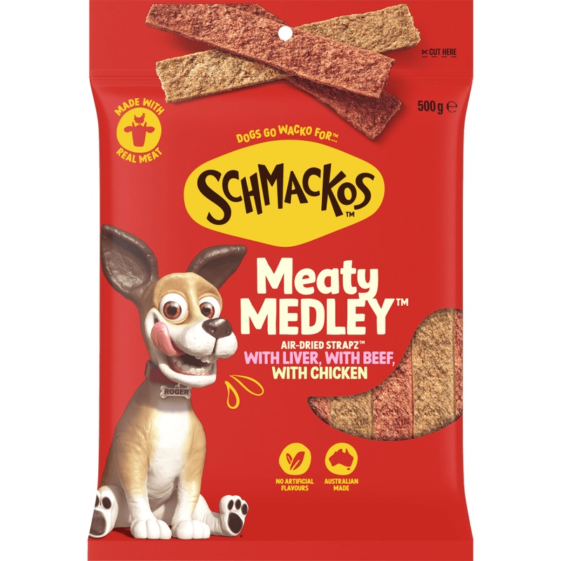 Schmackos Strapz 500g Variety Pack