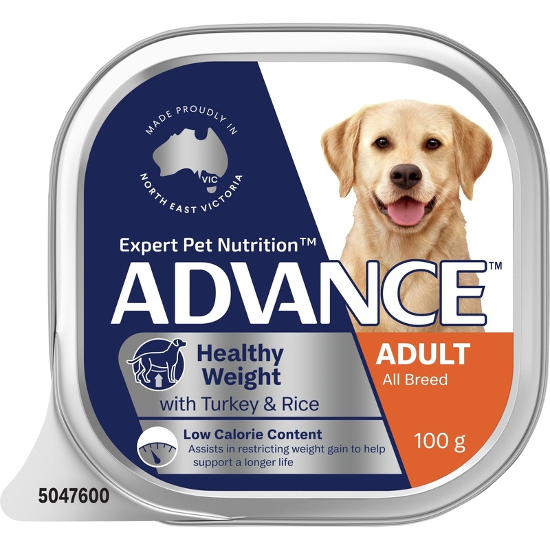 Advance Wet Dog Food Healthy Weight Turkey and Rice 100g