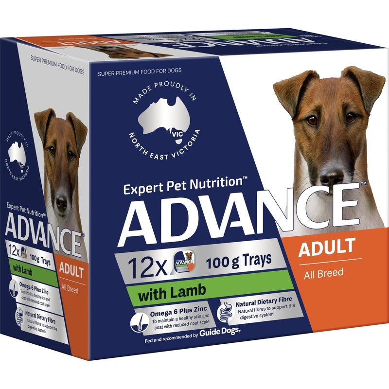 Advance Wet Dog Food Lamb 12x100g