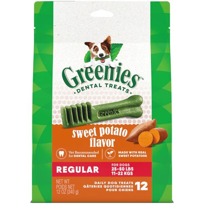 Greenies Sweet Potato Regular 340g