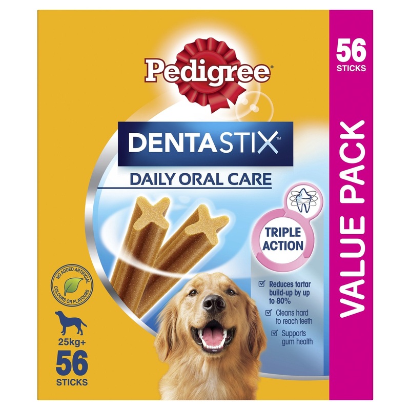 Pedigree Dentastix Value Pack for Large Dogs 56 Pack