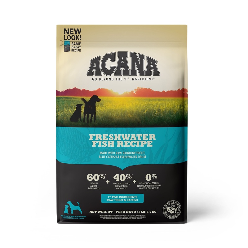 ACANA Heritage Freshwater Fish Formula Dry Dog Food, 13 Lb
