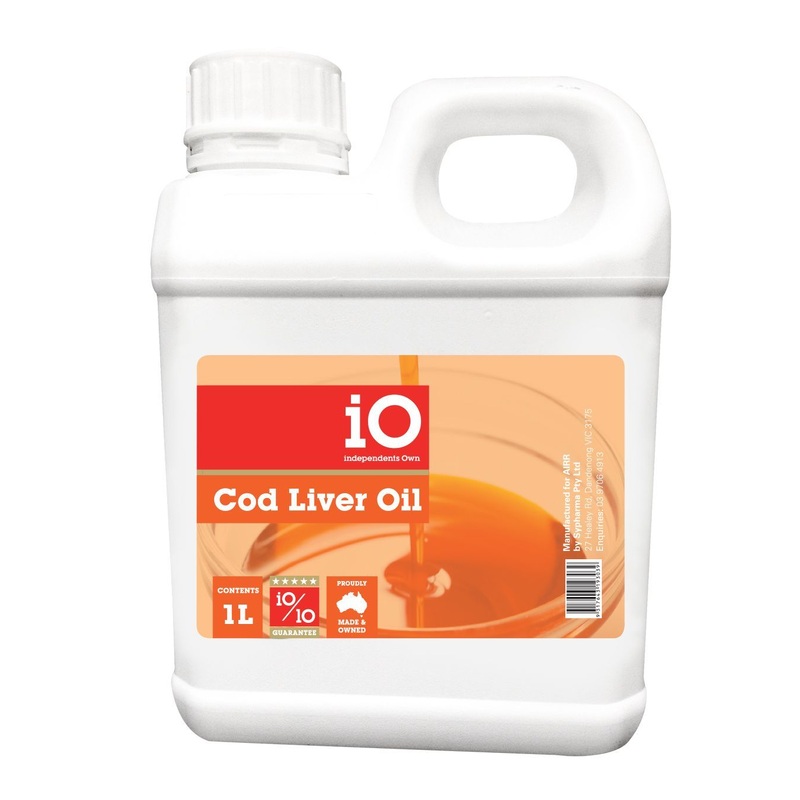 Cod Liver Oil IO 1 Litre