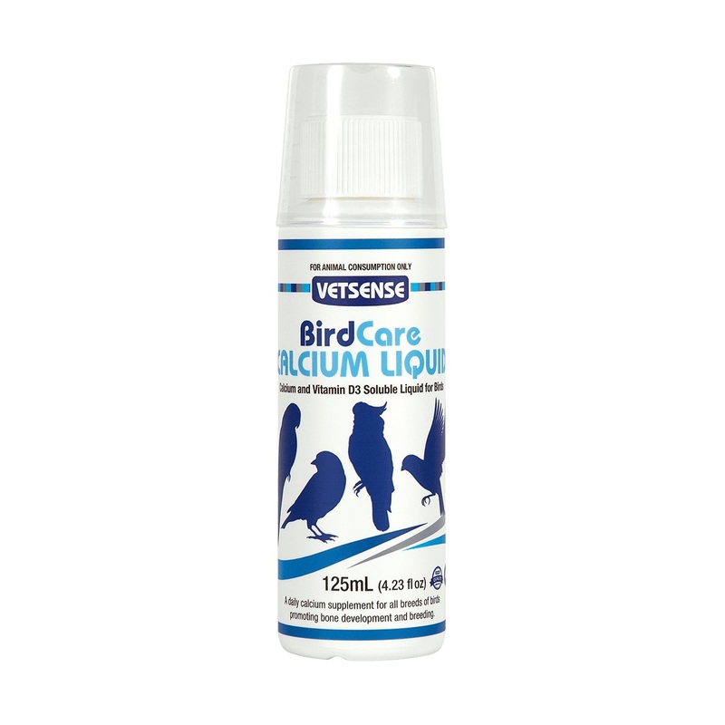 Vetsense Bird Care Calcium Liquid 125ml