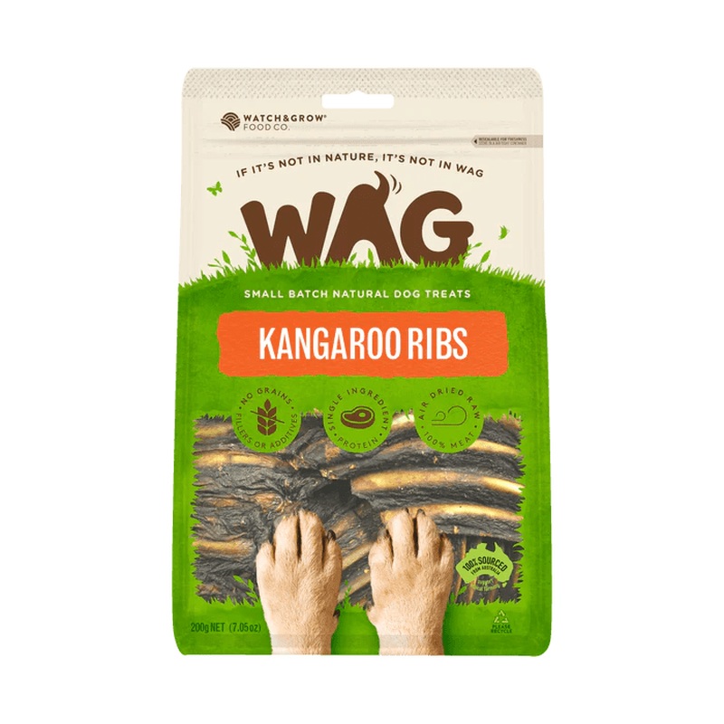 WAG Kangaroo Ribs 200g