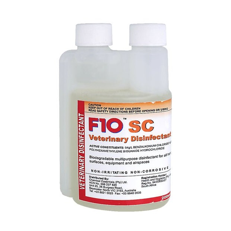 F10sc Veterinary Disinfectant 200ml