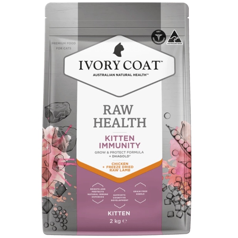 Ivory Coat Raw Health Dry Kitten Food Chicken