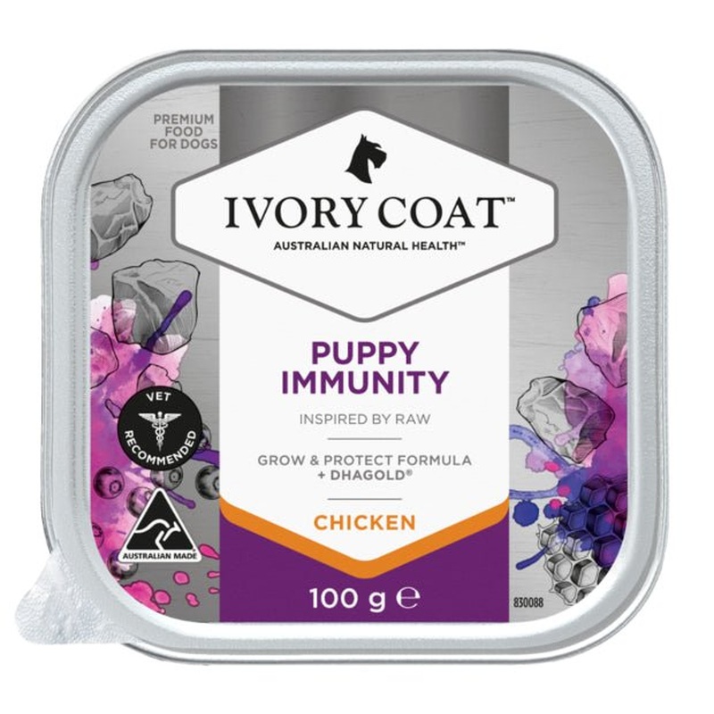 Ivory Coat Raw Health Wet Food Puppy Immunity Chicken 100g