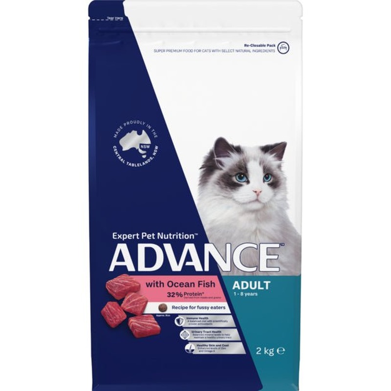 Advance Dry Cat Food Adult Ocean Fish