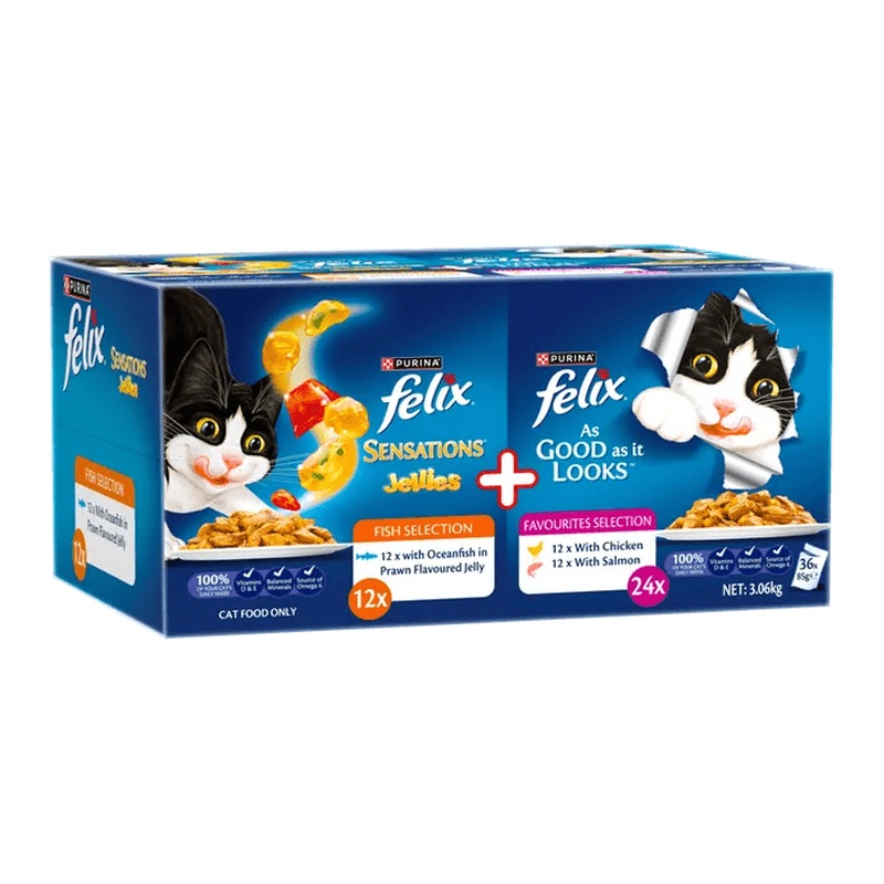 Felix Mixed Agail Favourites Selections 36x85g