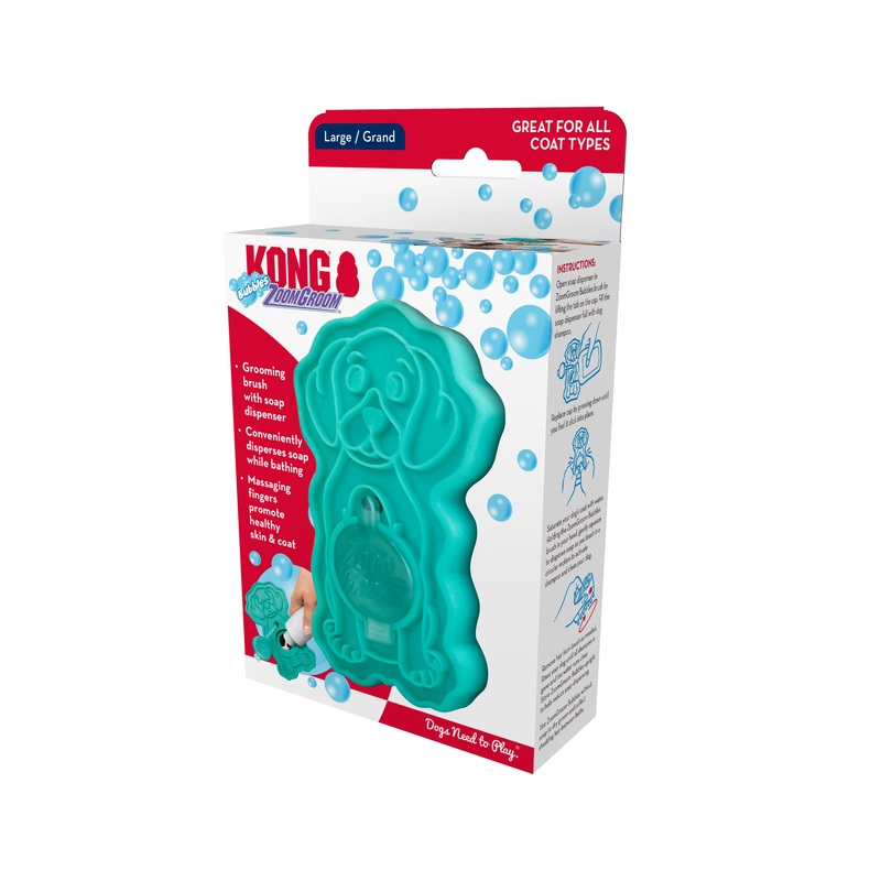 KONG Zoomgroom Bubbles Large
