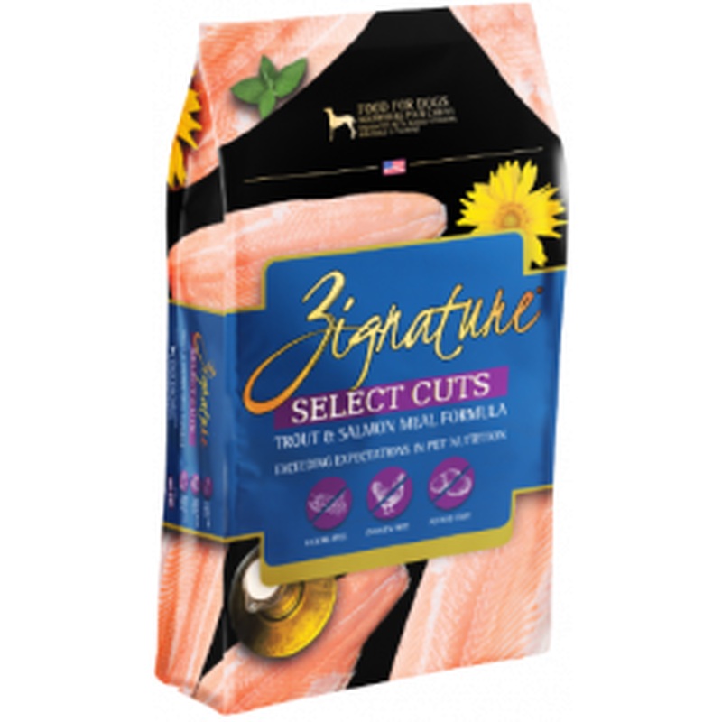 Zignature Select Cuts Trout & Salmon Formula Legume-Free Dry Dog Food 25lb