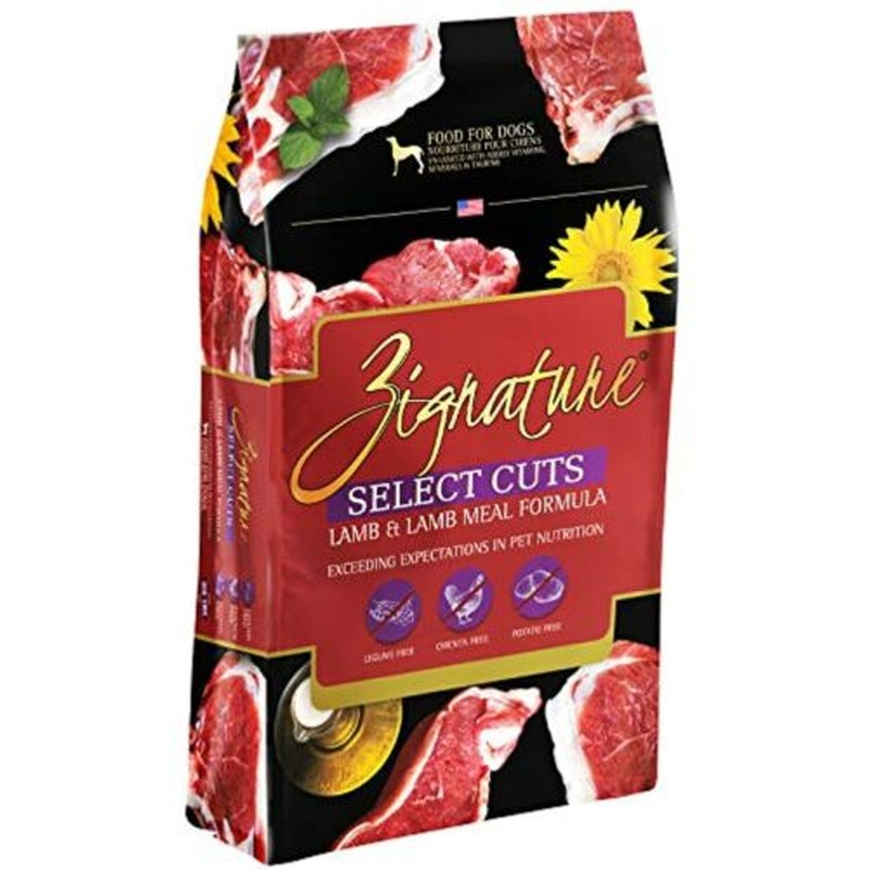 Zignature Select Cuts Lamb 25lb