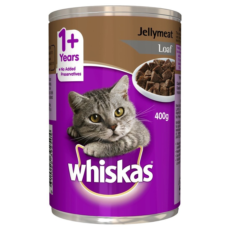 Whiskas Wet Cat Food Jelly Meat 400g