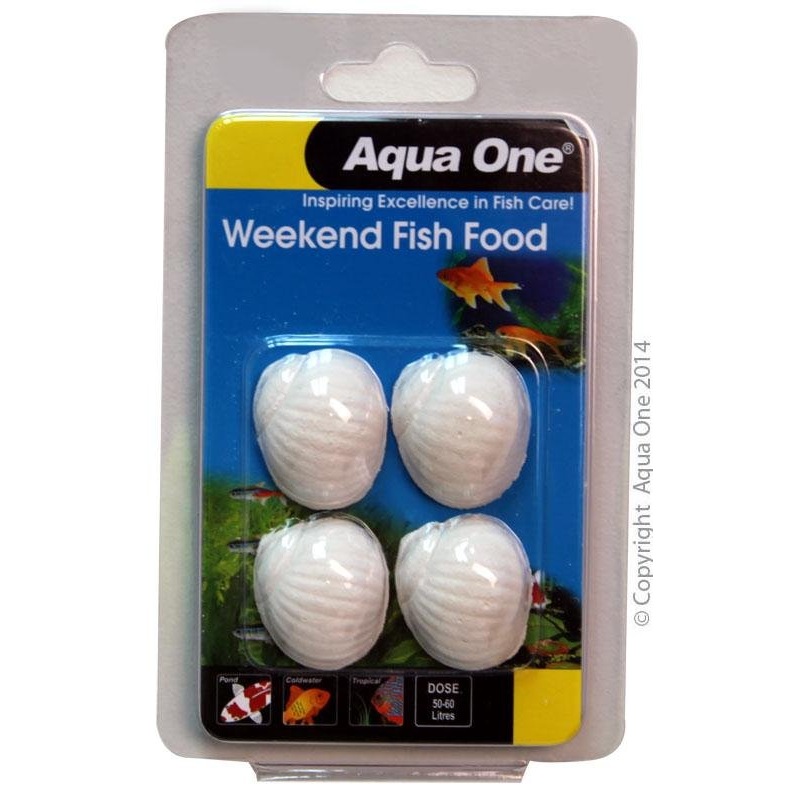 Aqua One Weekend Fish Food 20g