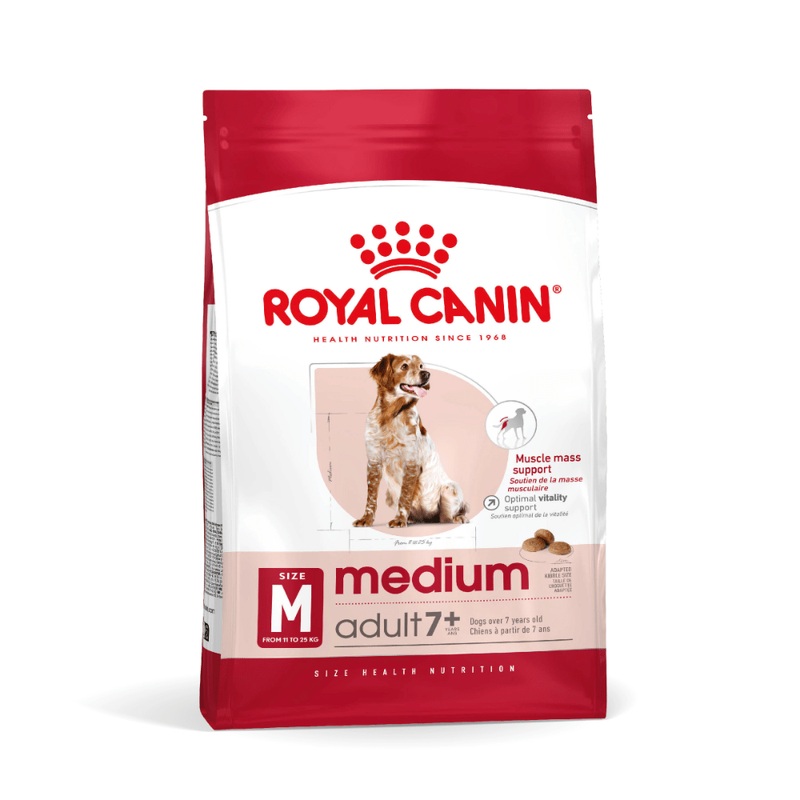 Royal Canin Dry Dog Food Medium Breed Ageing 7+ 15kg