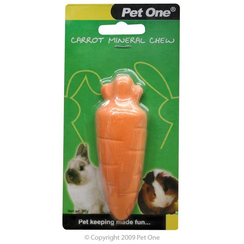 Pet One Mineral Chew Carrot 35g