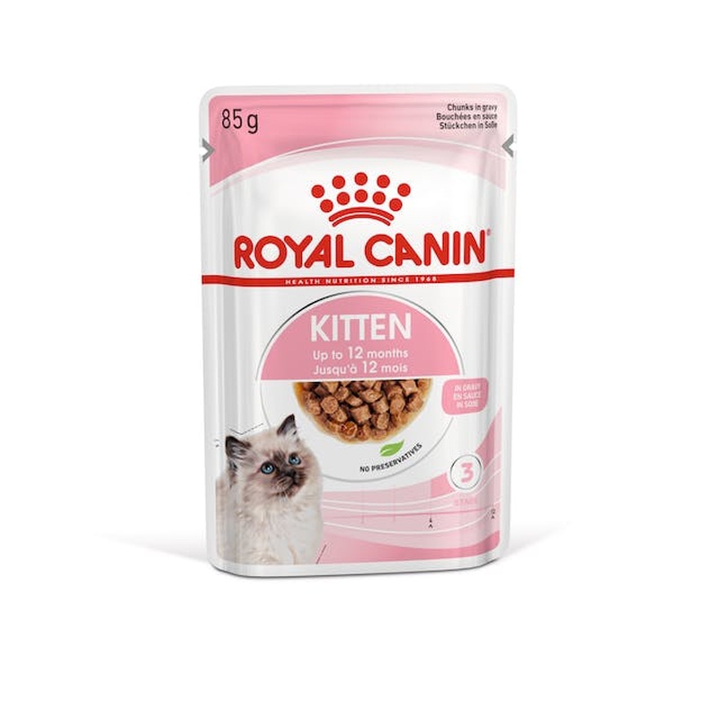 Royal Canin Wet Cat Food Kitten Gravy 85g