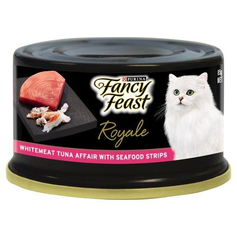 Fancy Feast Royale Tuna Affair with Seafood Strips 85g