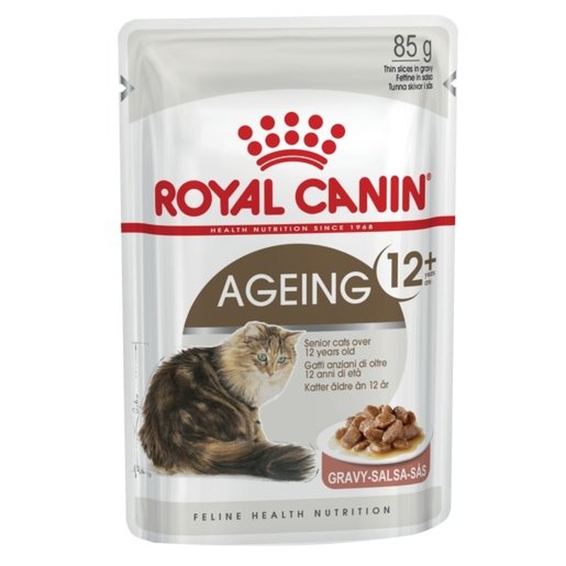 Royal Canin Wet Cat Food Ageing 12+ Gravy 85g