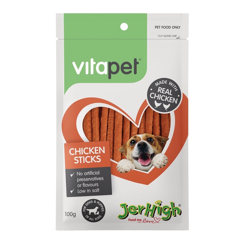 Vitapet Jerhigh Chicken Sticks