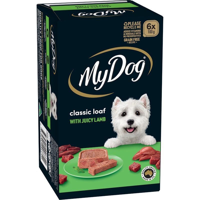 My Dog Wet Dog Food Lamb Svms 6x100g
