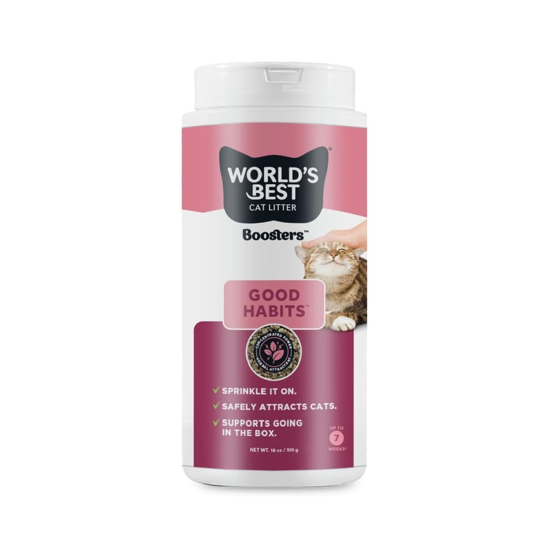 World's Best Cat Litter Boosters Good Habits Additive, 18oz