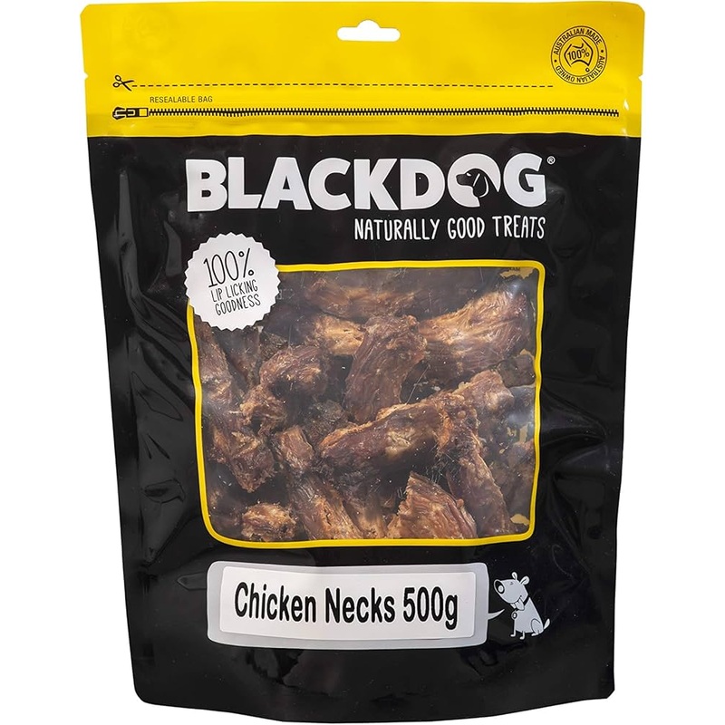 Blackdog Dried Chicken Necks 500g